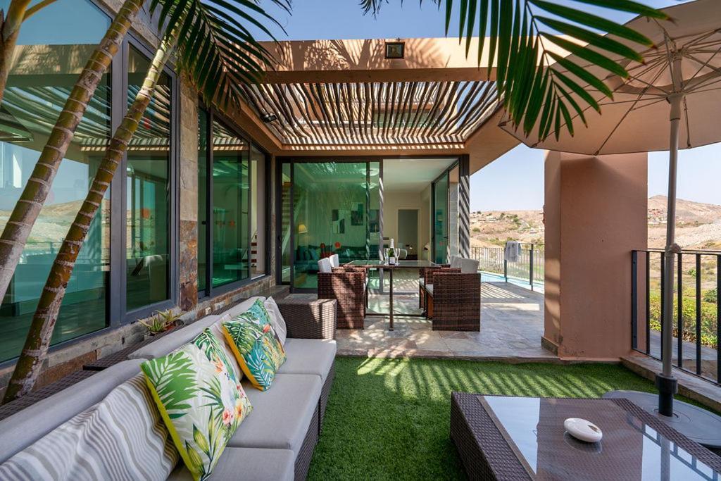 Villa Mit Pool Los Lagos 16 Salobre  Eksteriør bilde