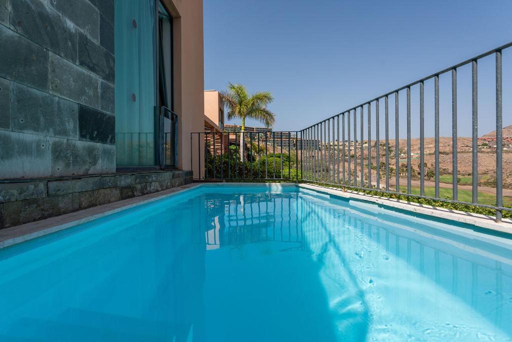 Villa Mit Pool Los Lagos 16 Salobre  Eksteriør bilde