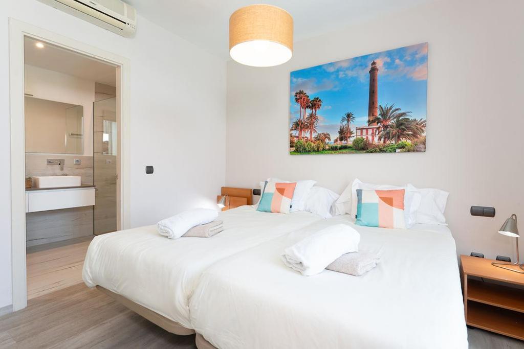Villa Mit Pool Los Lagos 16 Salobre  Eksteriør bilde