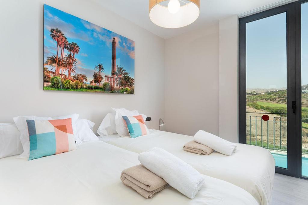 Villa Mit Pool Los Lagos 16 Salobre  Eksteriør bilde